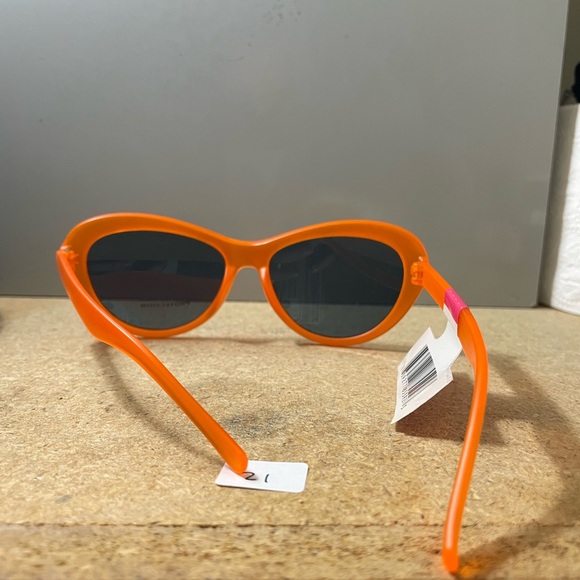 Orange retro sunglasses - Picture 4 of 4